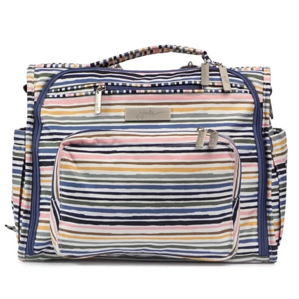 Ju-Ju-Be Striped Multi-Color Baby Bag